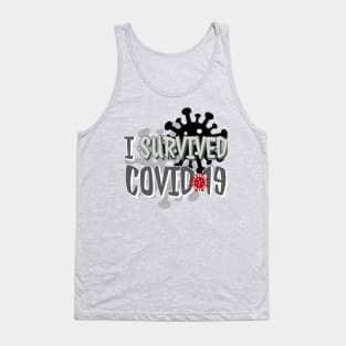 Coronavirus COVID-19 Survivor Tank Top